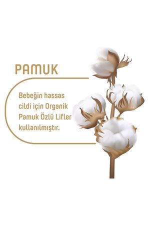 Pure Baby Organik Pamuklu Cırtlı Bez 4'Lü Paket 4 Numara Maxi 208 Adet