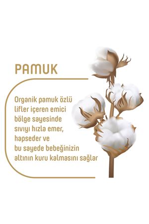 Pure Baby Organik Pamuklu Cırtlı Bez 5 Numara Junior 76 Adet + Organik Pamuklu Islak Havlu 90 Yaprak