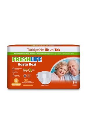 Freshlife Small Bel Bantlı Yetişkin Hasta Bezi 30 Adet