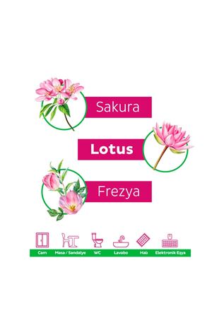 Puretex Yüzey Temizlik Havlusu Pembe Çiçekler 3x100 (300 Yaprak)